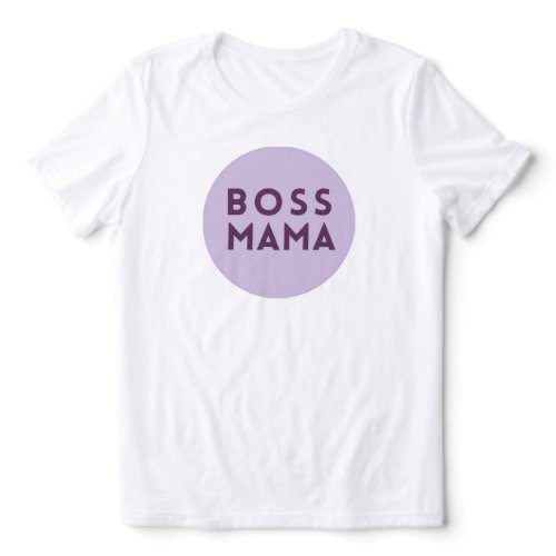 Boss Mama Classic Logo T-Shirt