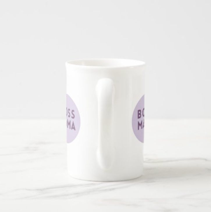 Boss Mama Bone China Coffee Mug